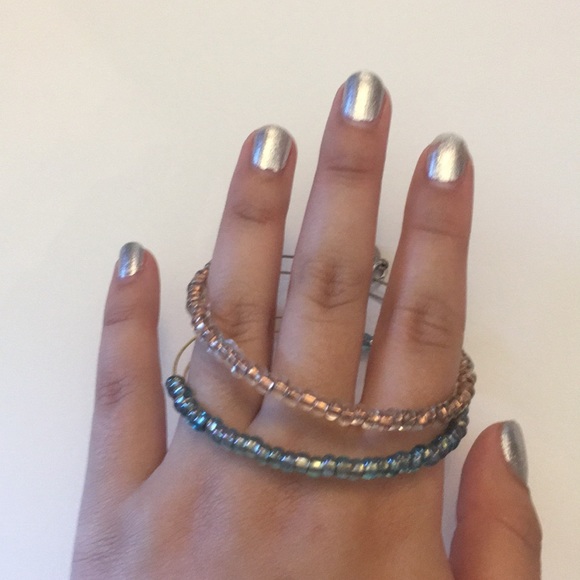 Alex and Ani Beaded Bracelets (2) - Picture 2 of 4